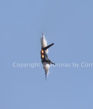 Afterburners On! F-22 Raptor - Photographic Print - Matted