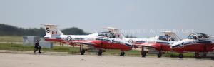 Snowbirds Thumbs Up! - Photographic Print - Matted