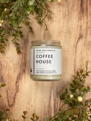 Coffee House 8oz Soy Candle